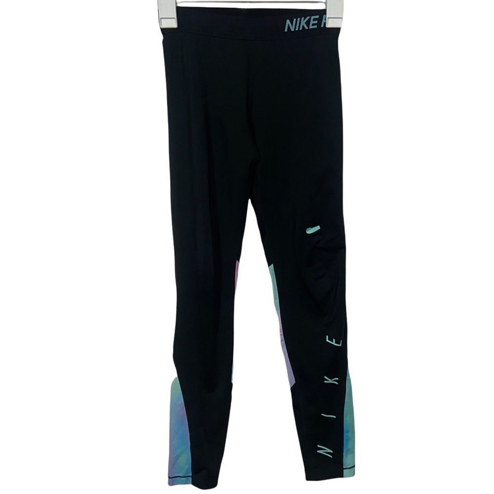 Nike Pro Marbled High Waisted Activewear Leggings